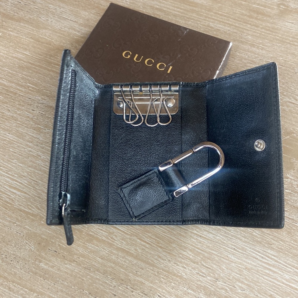 Gucci 4 Key Case Wallet and Box